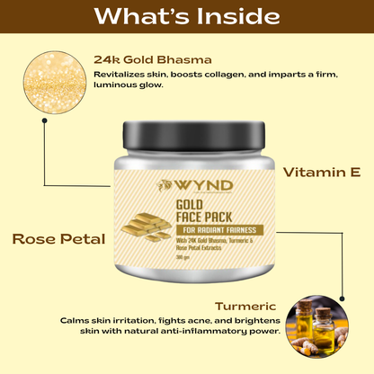 Gold Face Pack
