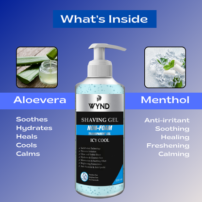 Icy Cool Shaving Gel