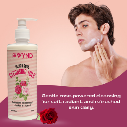 Indian Rose Cleansing Milk
