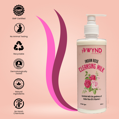 Indian Rose Cleansing Milk