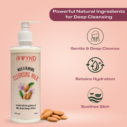 Milk & Almond Cleansing Milk