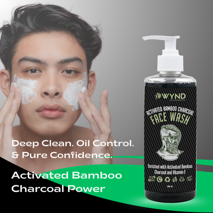 Activated Bamboo Charcoal Face Wash