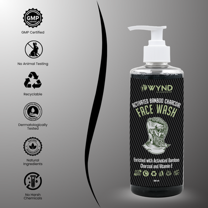 Activated Bamboo Charcoal Face Wash