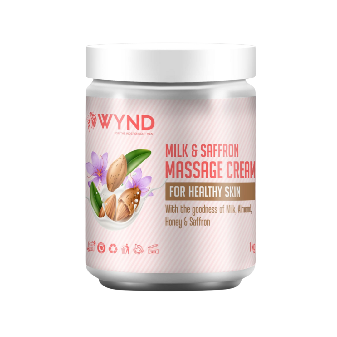 Milk and Saffron Massage Cream