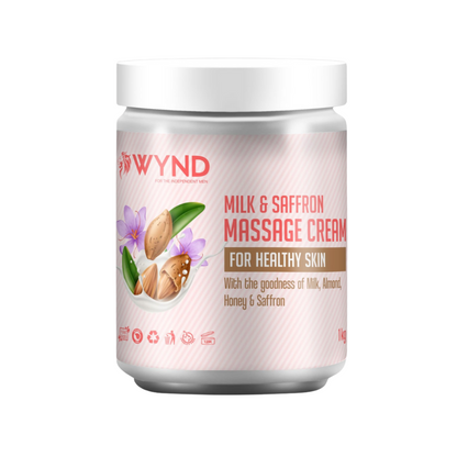 Milk and Saffron Massage Cream