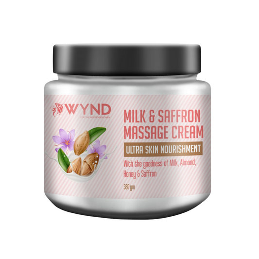 Milk and Saffron Massage Cream